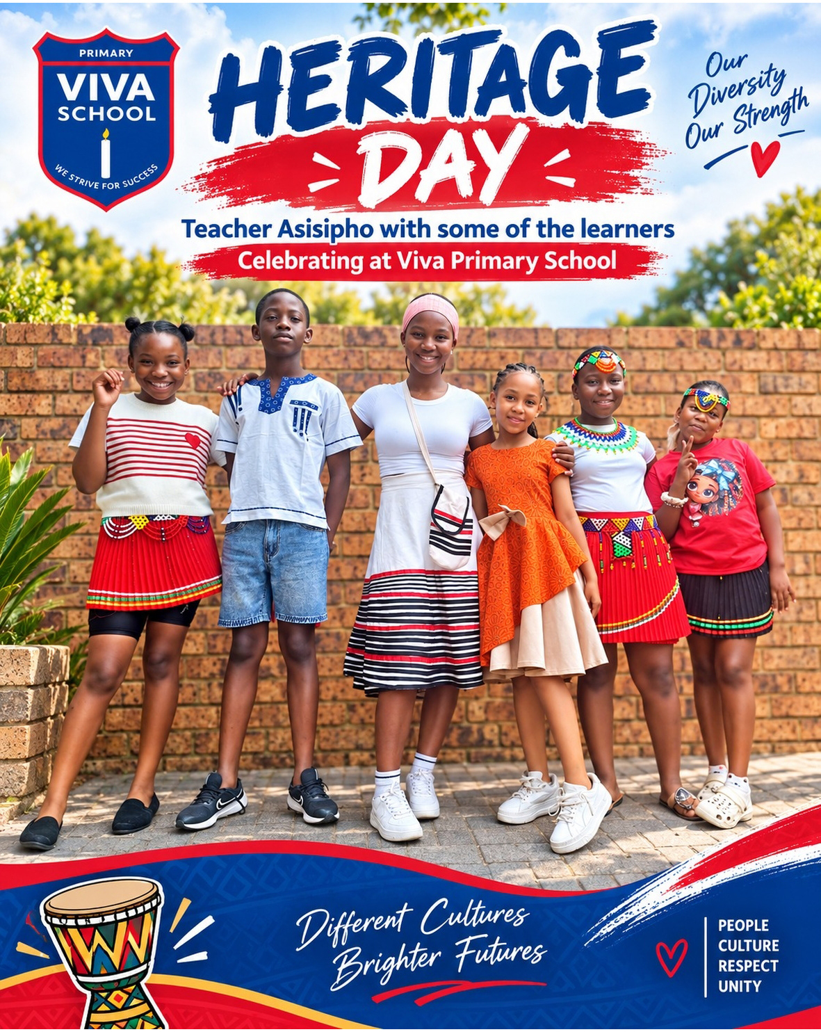 Celebrating Heritage Day at Viva Primary School
